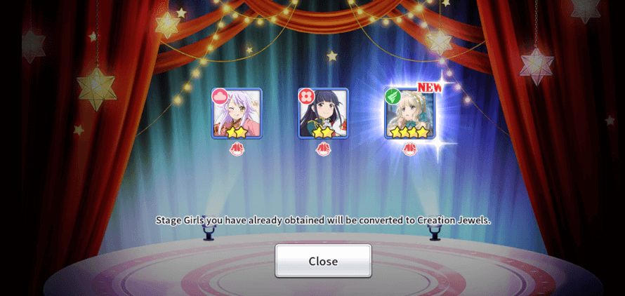 I just tried the 3 check gacha and shiori blessed me.