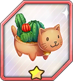 ★ Cactus in a Cat Pot -  Rank 2